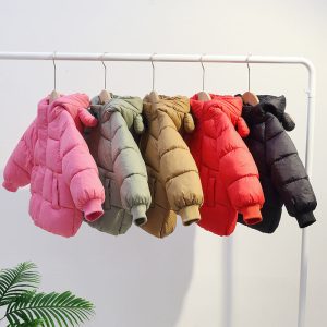 Baby Kid Girls Boys Solid Color Jackets Outwears Wholesale 25110328